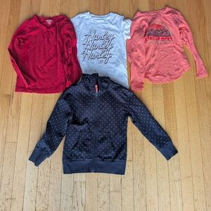 Girls Size 6/7 Clothing Lot 4pc Hurley Old Navy Joe Fresh George
